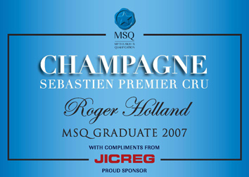Personalised label with individual name