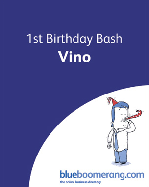 birthday wine label