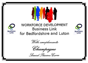 business link champagne label