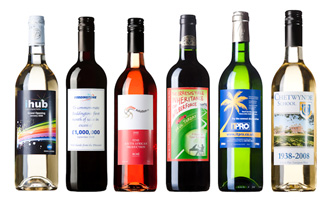 personalised wine bottles