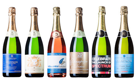 promotional champagne